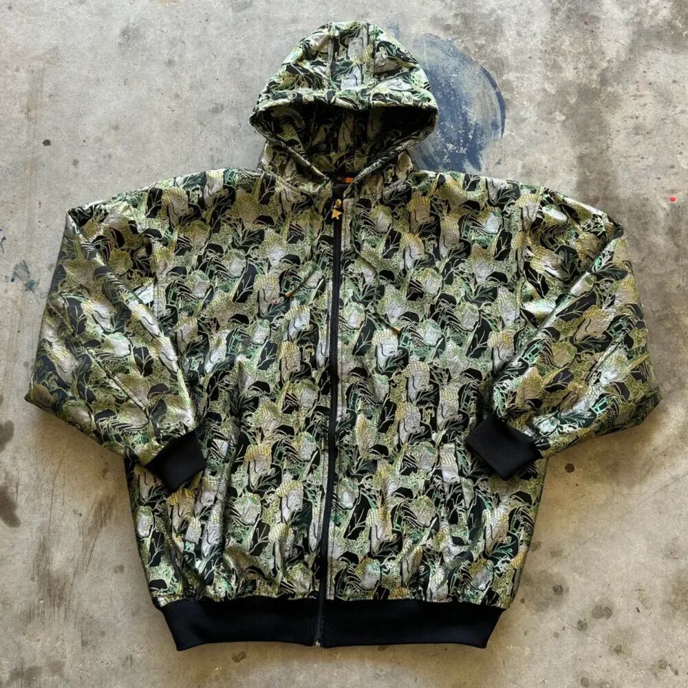 Vintage Y2K Member's Property All Over Print AOP Samurai Hoodie Size XXL